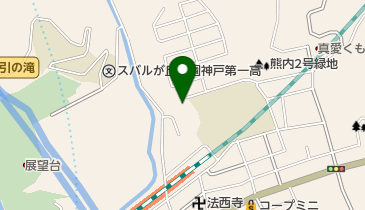 熊内幼稚園の地図画像