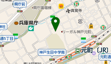 神戸市立神戸幼稚園の地図画像