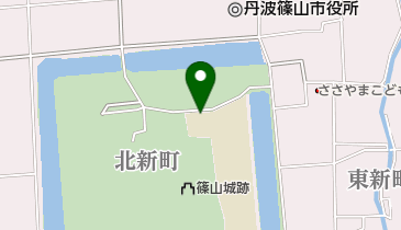 丹波篠山市立篠山幼稚園の地図画像