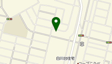 白川台幼稚園の地図画像