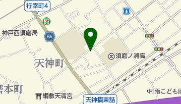 兵庫大学附属須磨幼稚園の地図画像