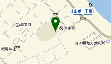 洲本市立洲本幼稚園の地図画像