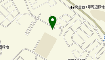 神戸女子大学附属高倉台幼稚園の地図画像