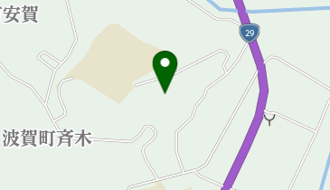 宍粟市立波賀幼稚園の地図画像