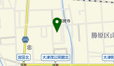 勝原保育園の地図画像