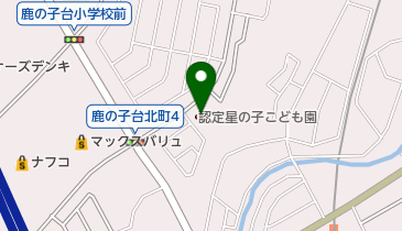 幼保連携型認定星の子こども園の地図画像