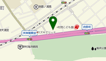 幼保連携型認定こども園村雨こども園なぎさ分園の地図画像