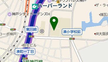 神戸市立盲学校の地図画像