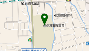 兵庫県立阪神特別支援学校分教室の地図画像