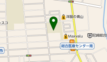 尼崎市立あまよう特別支援学校の地図画像