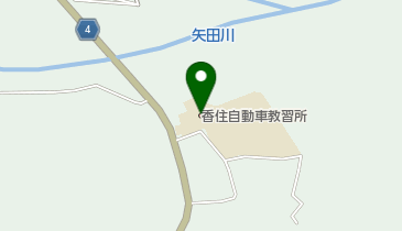 香住自動車教習所の地図画像