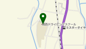 関西ドライビングスクールの地図画像