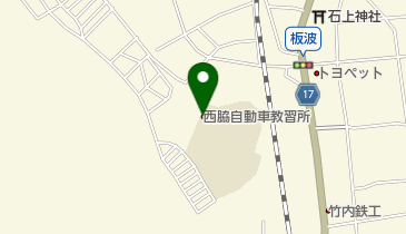 西脇自動車教習所の地図画像