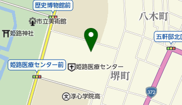 姫路医療センター附属看護学校の地図画像