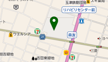 神戸視力障害センターの地図画像