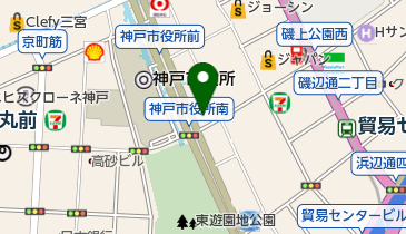 大原簿記専門学校神戸校の地図画像