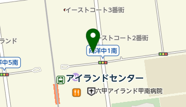 専門学校アートカレッジ神戸の地図画像