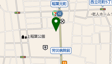 関西労災看護専門学校の地図画像