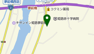 姫路赤十字看護専門学校の地図画像