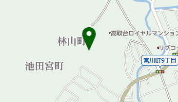 阪神自動車航空鉄道専門学校の地図画像