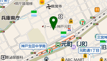 神戸元町こども専門学校の地図画像