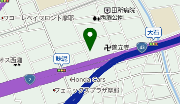 大石保育園の地図画像