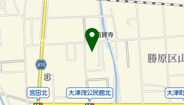 勝原保育園の地図画像