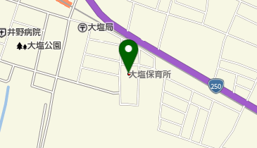 姫路市立大塩こども園の地図画像