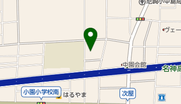 園田愛児園の地図画像