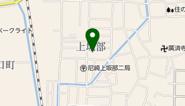 上坂部保育園の地図画像