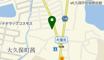大久保保育園の地図画像