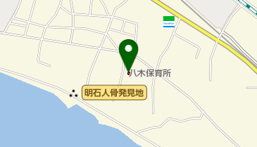 八木保育所の地図画像