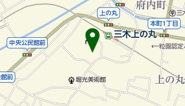 三木市立上の丸保育所の地図画像