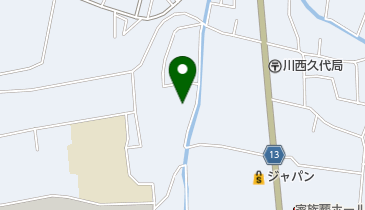 川西南保育所の地図画像