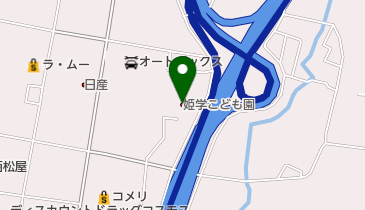 姫学こども園の地図画像