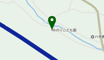 みのりこども園の地図画像