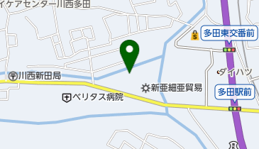 多田こどもの森保育園の地図画像
