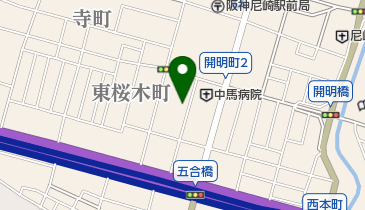 幼保連携型認定開明かしの木こども園の地図画像