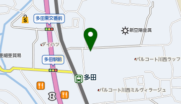 エンゼルキッズ多田の地図画像