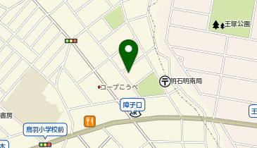 めいなん虹保育園の地図画像