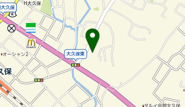 アイグラン保育園大久保の地図画像