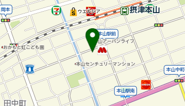 創修館ITT教室の地図画像