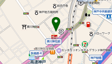 神戸看護受験セミナーの地図画像