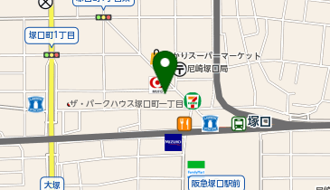 アップ教育企画個別館塚口校の地図画像