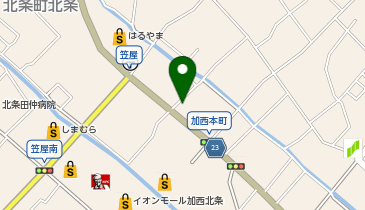 アイフルホーム加西展示場の地図画像