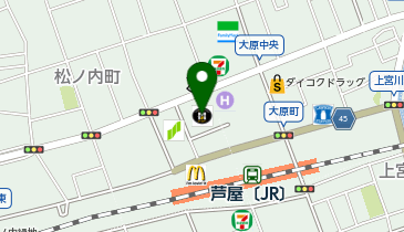 三菱地所ホーム芦屋ホーム&スタイルの地図画像