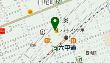 フォレスタ六甲の地図画像