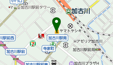 ヤマトヤシキ加古川店の地図画像