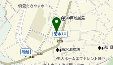 デイリーカナートイズミヤ鵯越町店の地図画像