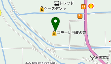 コープ柏原の地図画像